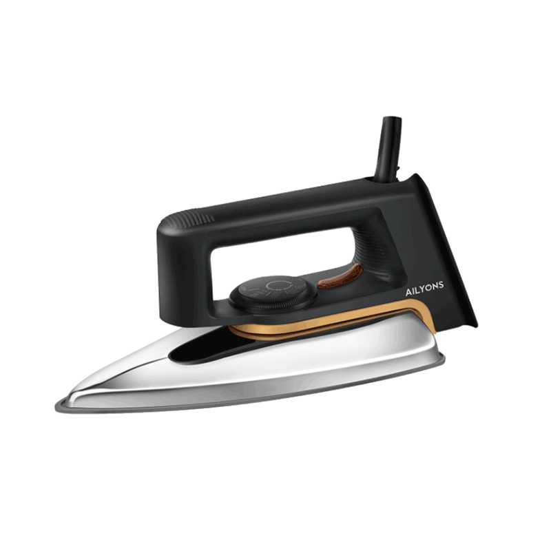 Ailyons Dry Iron with Stainless Steel Bottom Plate - HD199A