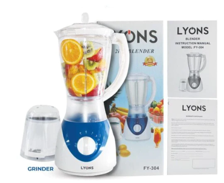 Lyons 1.5L Professional Blender With Grinding Machine