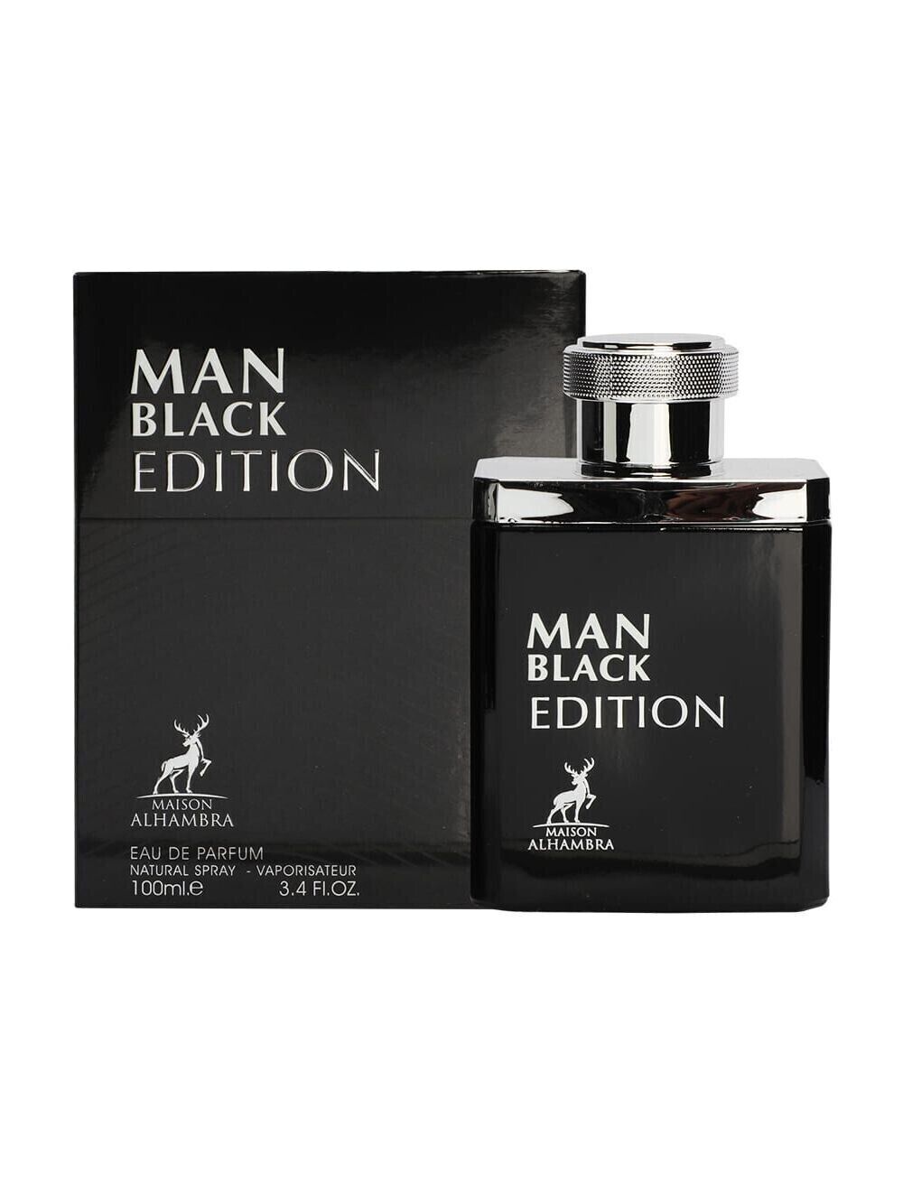 Man Black Edition Alhambra Original Edp Perfume 100 Ml Super Rich Fragrance
