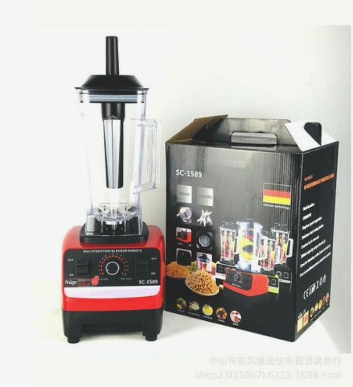 Heavy Duty Silver Crest Blender 2 Jugs 4500W
