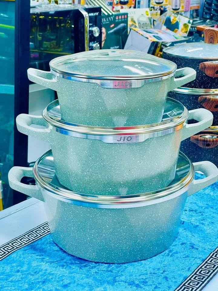 Cookware Set Non Stick 3pcs