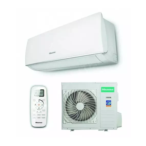 Hisense Wall Split Air Conditioner 12000BTU with Inverter, Ultra Quiet, Fast Cooling, High Efficiency AS-12TR4SYEDB04