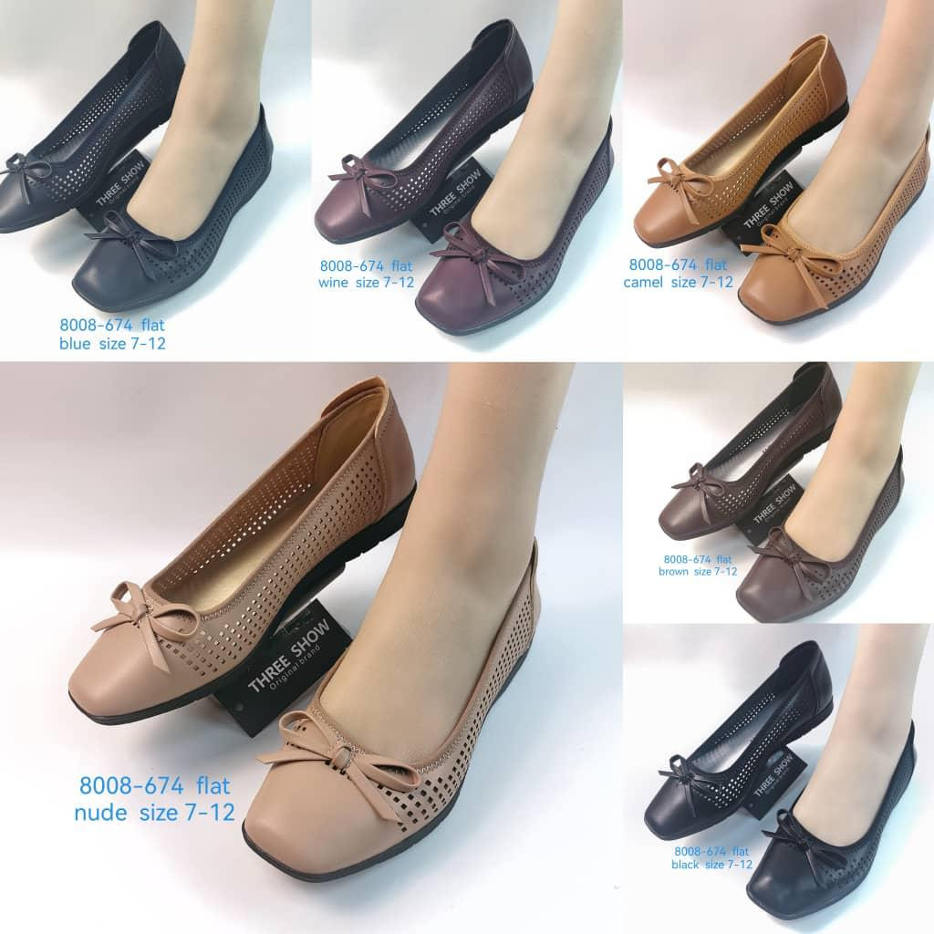 Women's Flat Leather Shoes Size 37-42