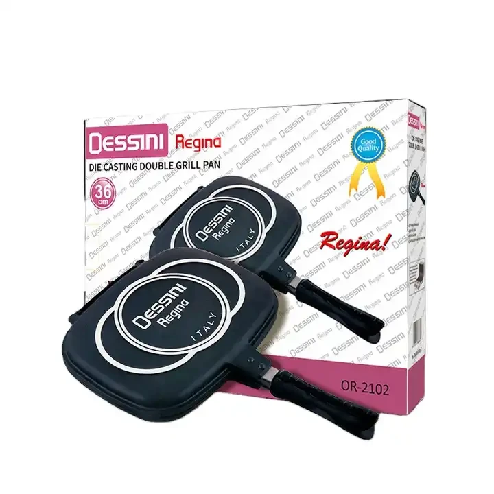 Double Sided Grill Pan 36cm Non Stick