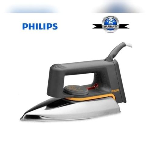 Philips Dry Iron BOX 1000W - Aluminum Soleplate