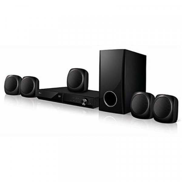 LG Home Theatre 5.1 Channel 330W with 4 Satellite LHD427-330W